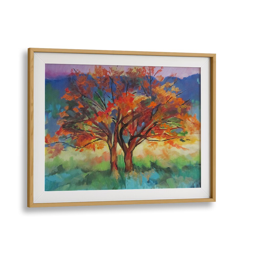 AUTUMN COMES TO BUCKS COUNTY , LANDSCAPE PAINTINGS