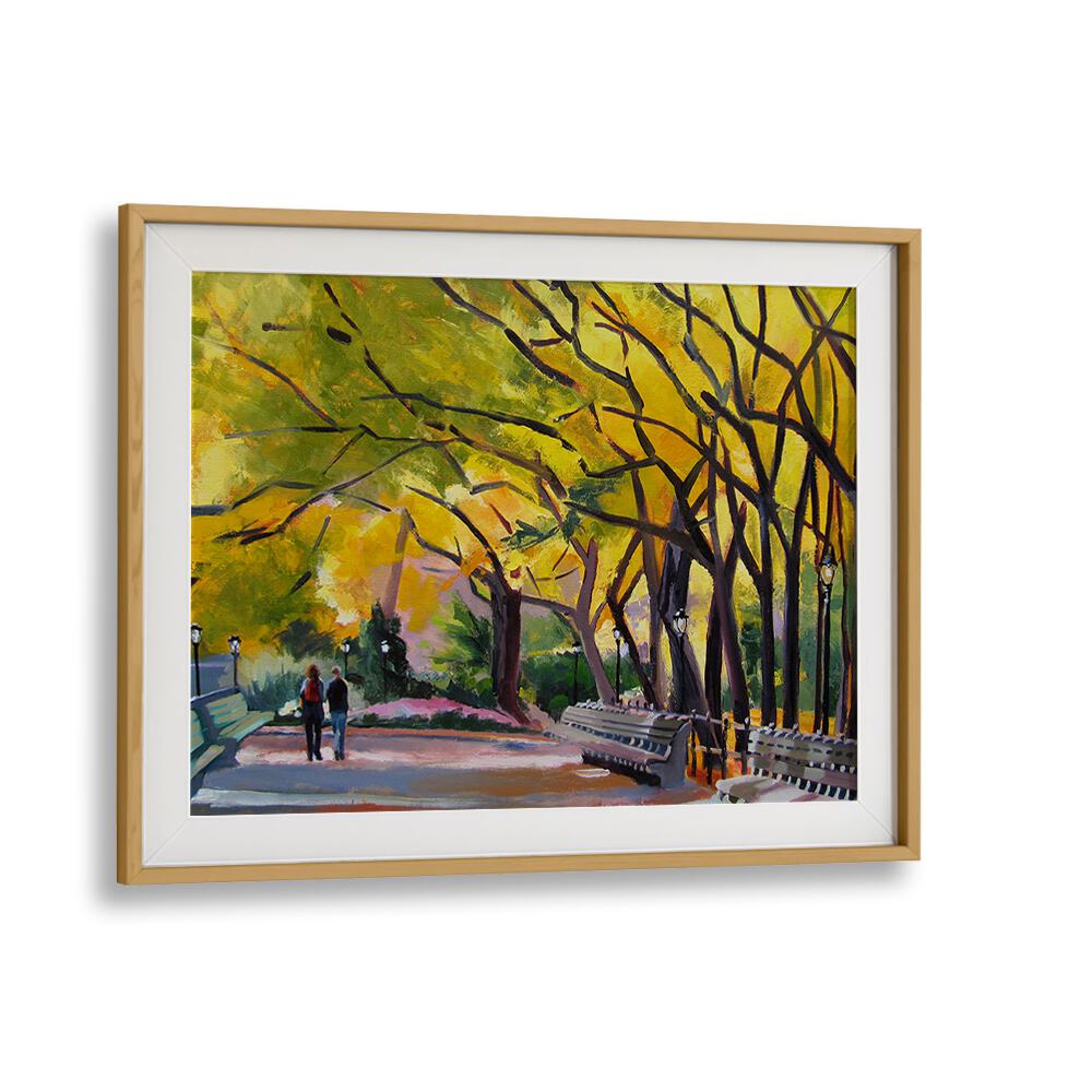 CENTRAL PARK AUTUMN , LANDSCAPE PAINTINGS