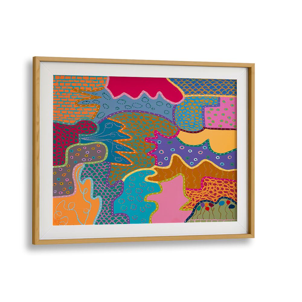 COLOUR WARMS THE SOUL III , PATTERN ART PRINTS