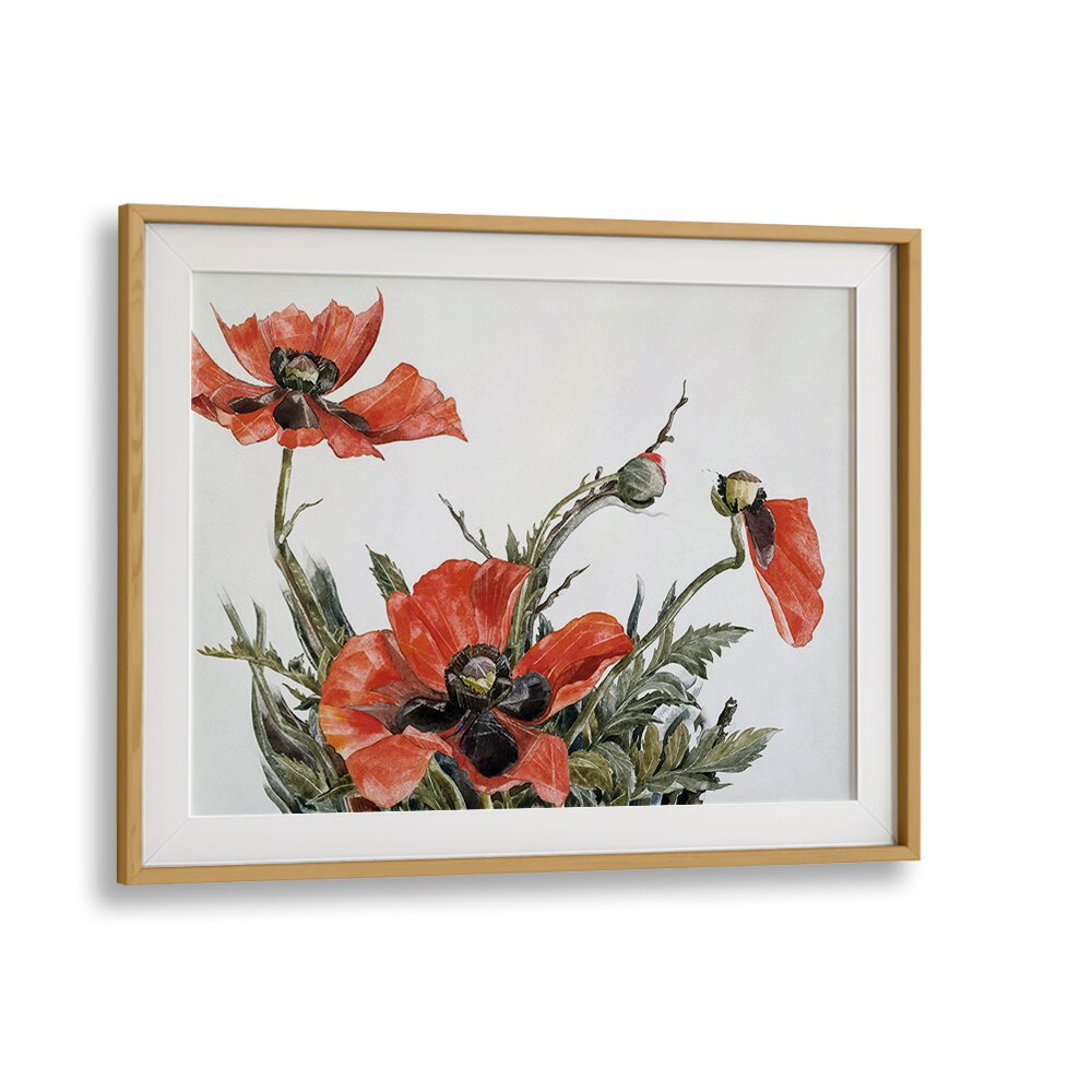 RED POPPIES (1929)  , VINTAGE PAINTINGS