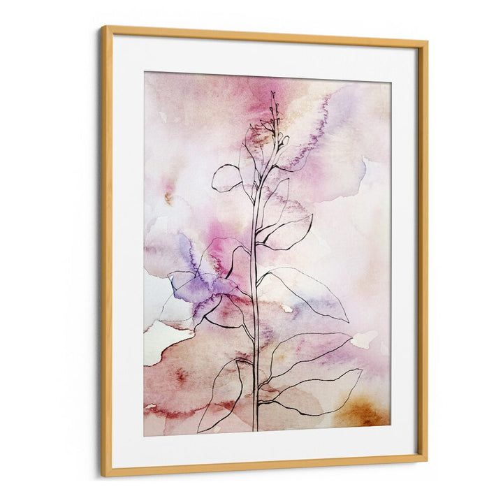 Soft pink and lavender hues highlight WHISPER PETALS II, a stunning floral flower painting for elegant decor.