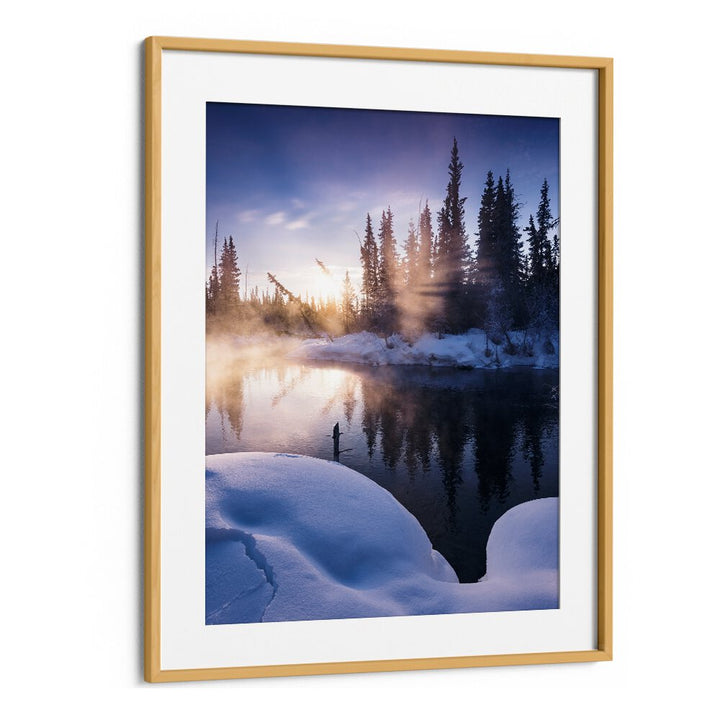 ALASKAN WINTER BY STEFAN HEFELE , LANDSCAPE PHOTO PRINTS