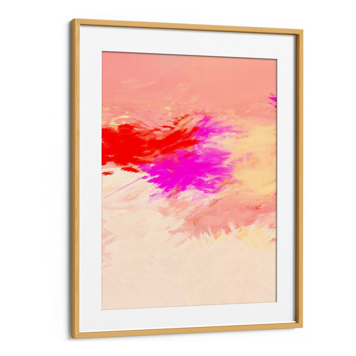 Vibrant colors blend in the TORRID DAY I, ABSTRACT PAINTINGS, perfect for modern home decor. Elevate your space today!