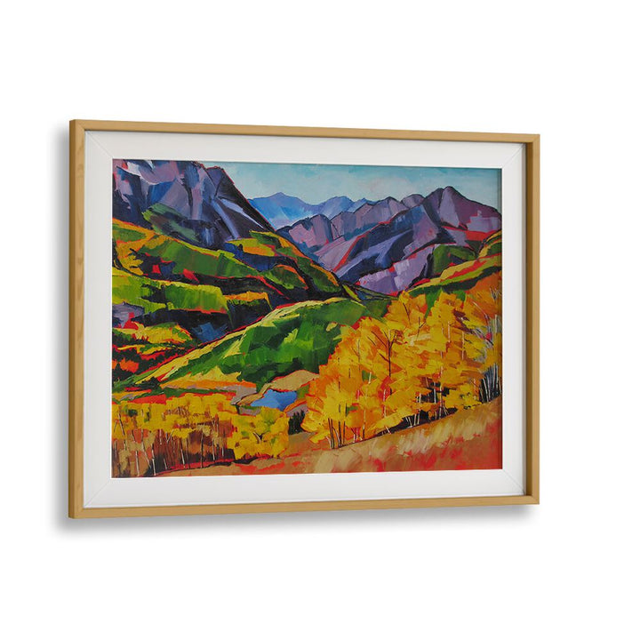 AUTUMN IN THE MOUNTAIN , LANDSCAPE PAINTINGS