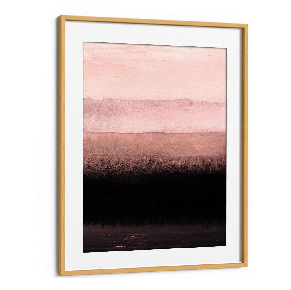 Elegant SHADES OF PINK, ABSTRACT PAINTINGS framed artwork, perfect for enhancing your space with sophistication.