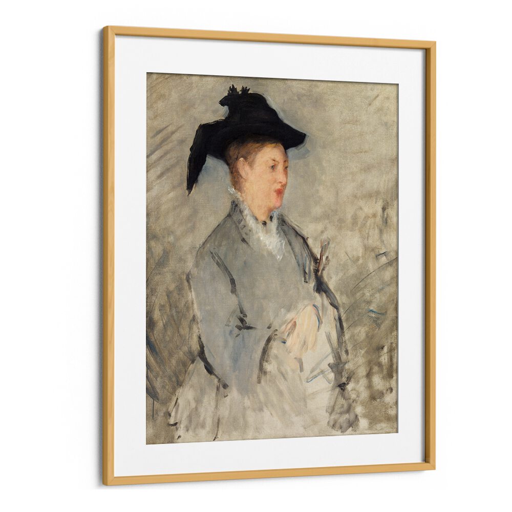 MADAME ÉDOUARD MANET (SUZANNE LEENHOFF, 1830–1906) BY EDOUARD MANET , VINTAGE PAINTINGS