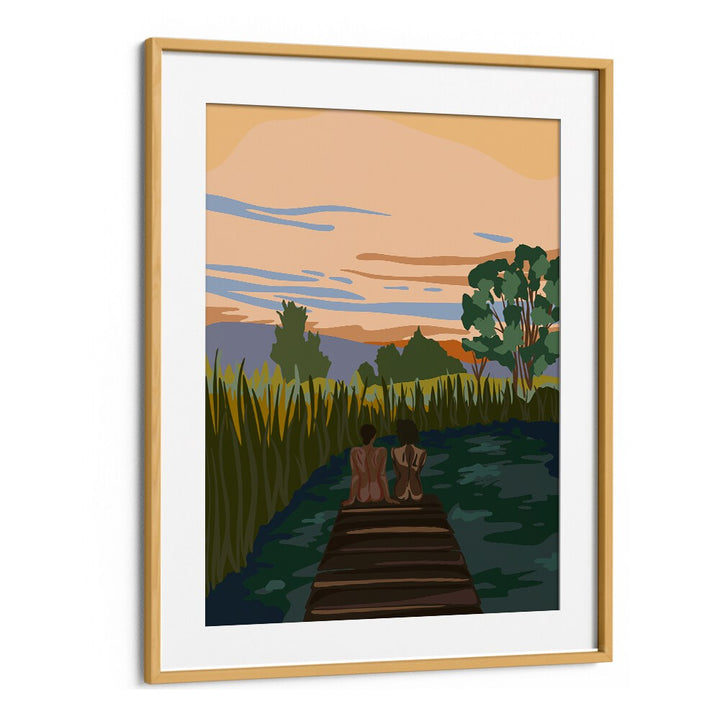 OH MIRROR IN THE SKY , LANDSCAPE PAINTINGS