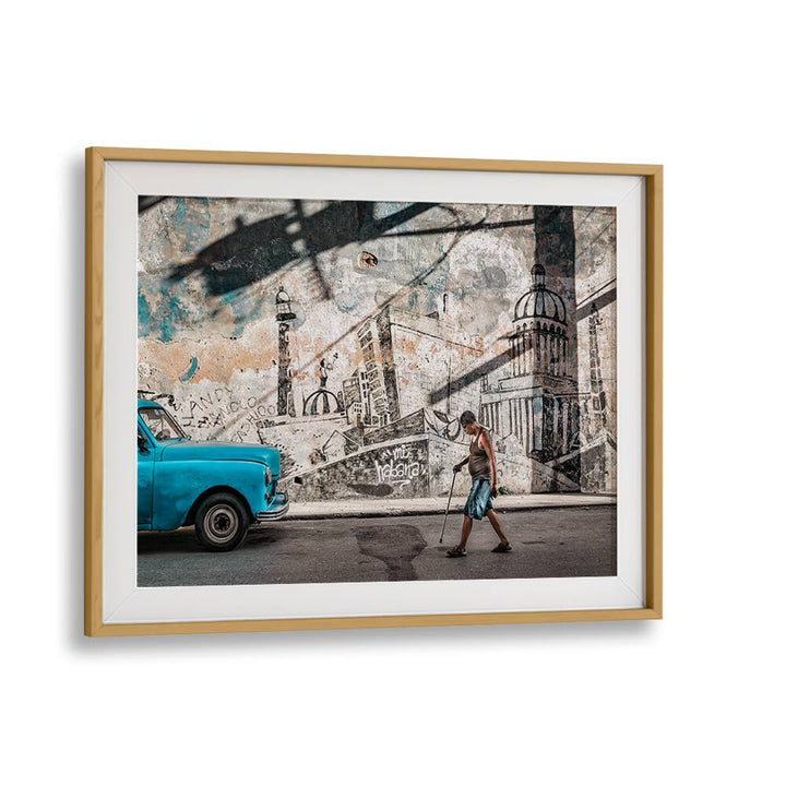 Vibrant street scene from HI HABANA, PHOTOGRAPHY PRINTS, showcasing Cuba's rich culture and lively atmosphere.