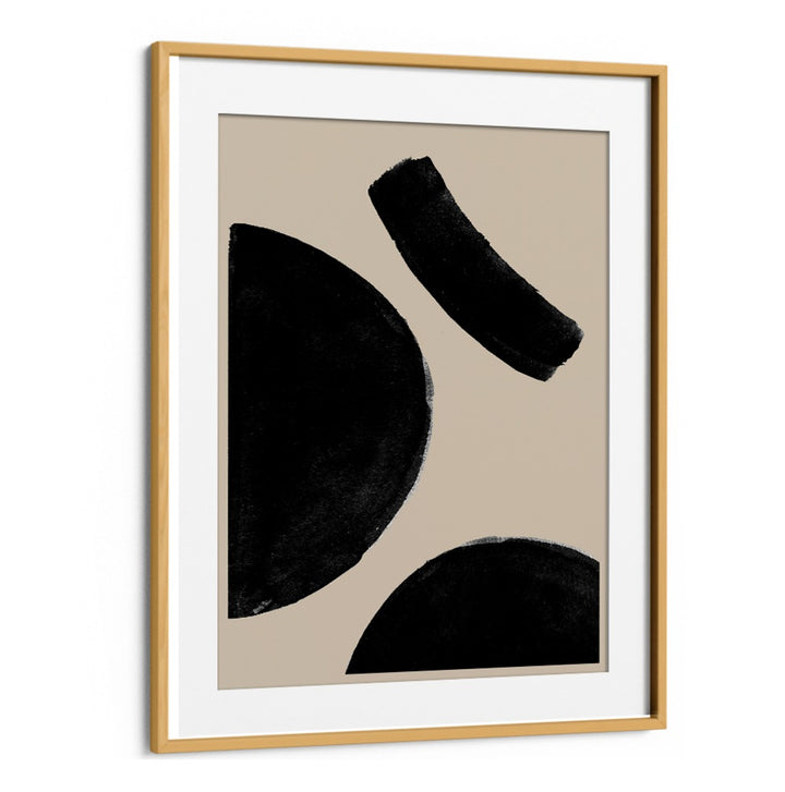 SIMPLE BLACK COMPOSITION  , ABSTRACT PAINTINGS