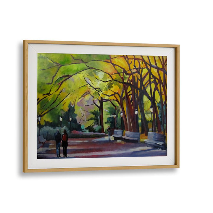 AUTUMN IN CENTRAL PARK , LANDSCAPE PAINTINGS