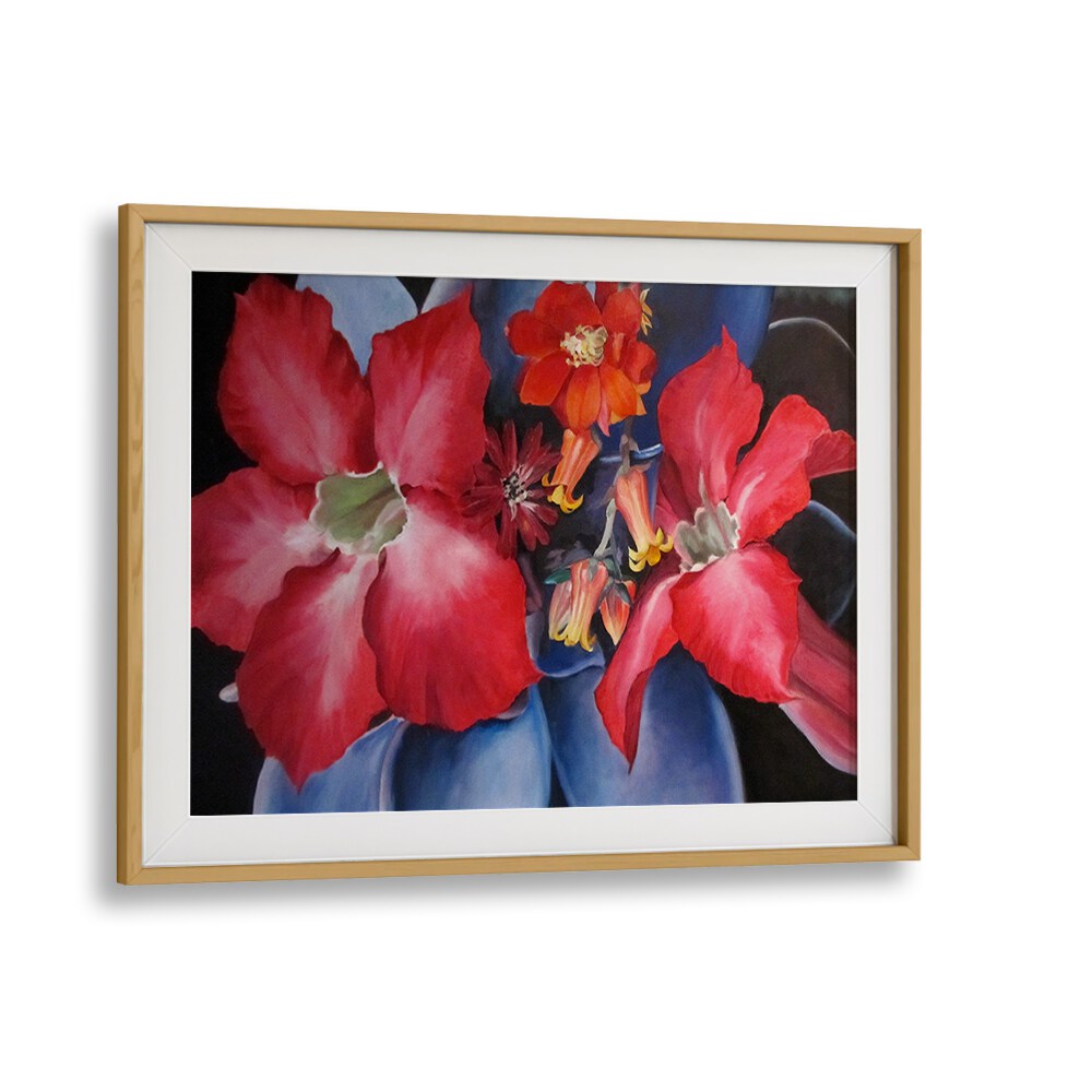 HAWAIIN FLOWERS , FLORAL FLOWER PAINTINGS