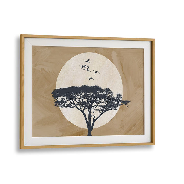 Ethiopia Spirit, Landscape Paintings showcase a striking tree silhouette against a warm, artistic backdrop.
