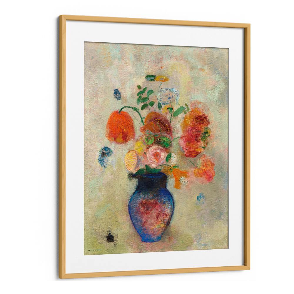 LARGE VASE WITH FLOWERS (1912) , VINTAGE PAINTINGS