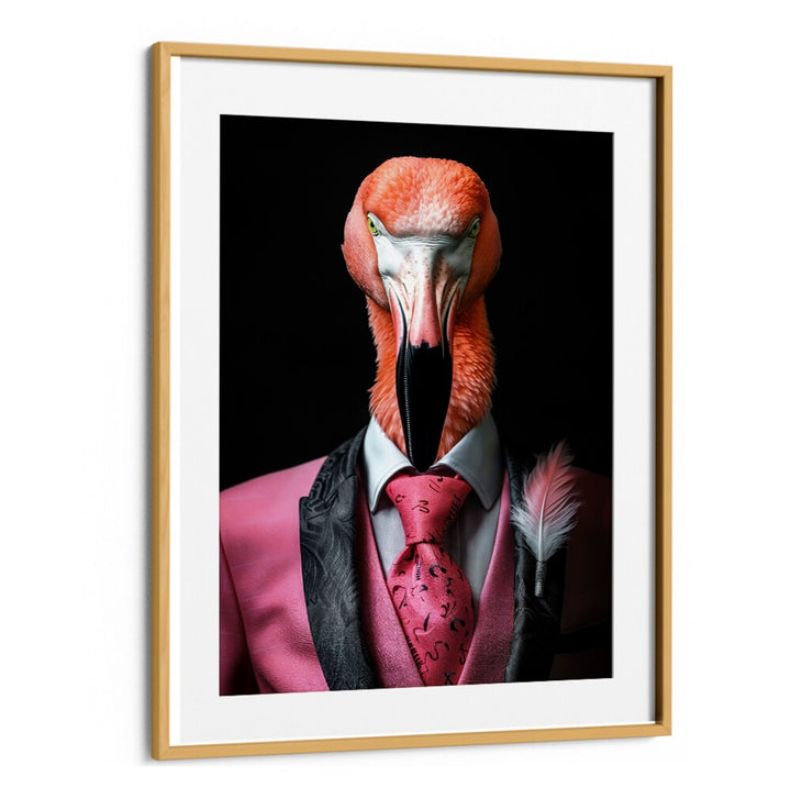 WILD SUITS - FLAMINGO , ANIMAL PAINTINGS