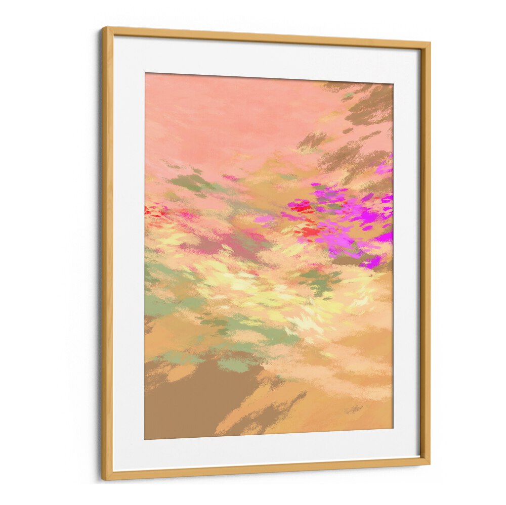 Bright and soothing LAZY SUMMER DAYS VII, ABSTRACT PAINTINGS capturing the essence of relaxation and summer vibes.