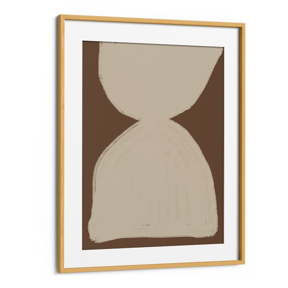 Stunning Beige Shape Composition, abstract paintings by Miuus Studio, perfect for enhancing your space.