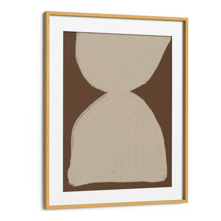 Stunning Beige Shape Composition, abstract paintings by Miuus Studio, perfect for enhancing your space.