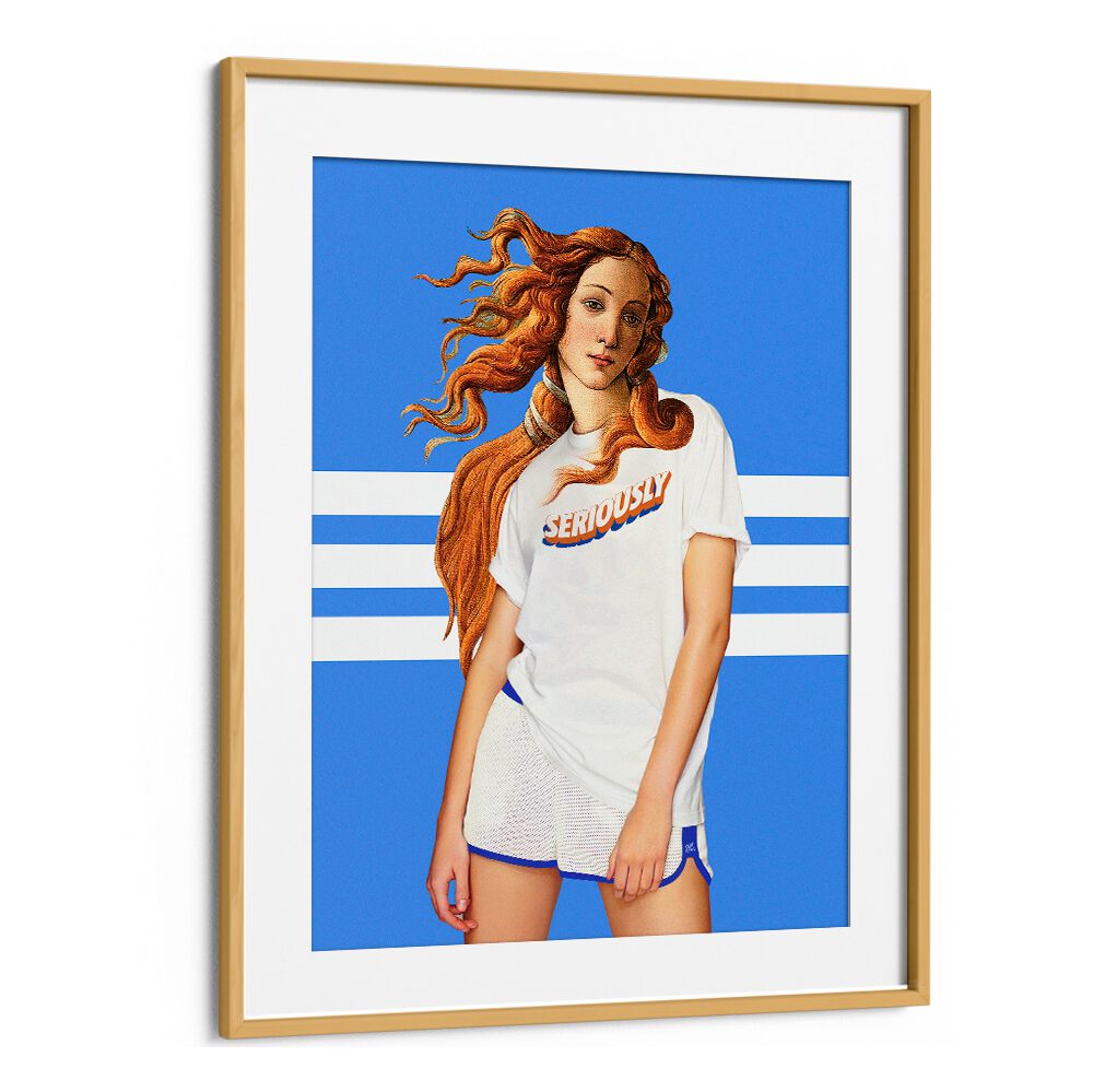 Stylish VENUS OUTFIT, ALTERED ART PRINTS reimagines classic art with vibrant colors for modern home decor.