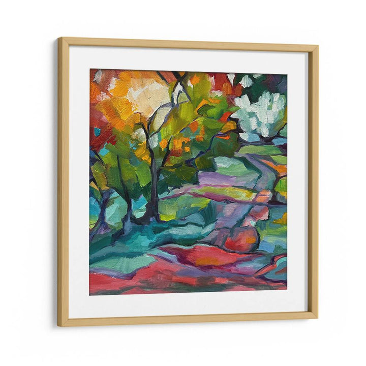 COLOURFUL PATH , LANDSCAPE PAINTINGS