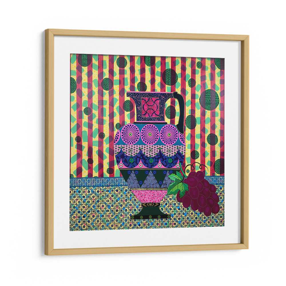 Colorful SUMMER NIGHT DREAM, KITCHEN POSTERS featuring a vibrant vase design, perfect for enhancing your kitchen decor.