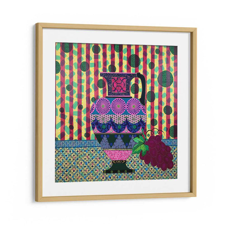 Colorful SUMMER NIGHT DREAM, KITCHEN POSTERS featuring a vibrant vase design, perfect for enhancing your kitchen decor.