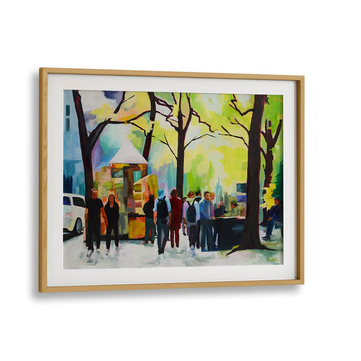 SUNDAY IN NEW YORK , LANDSCAPE PAINTINGS