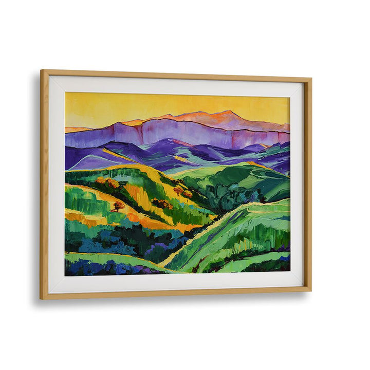 GREEN VALLEY , LANDSCAPE PAINTINGS