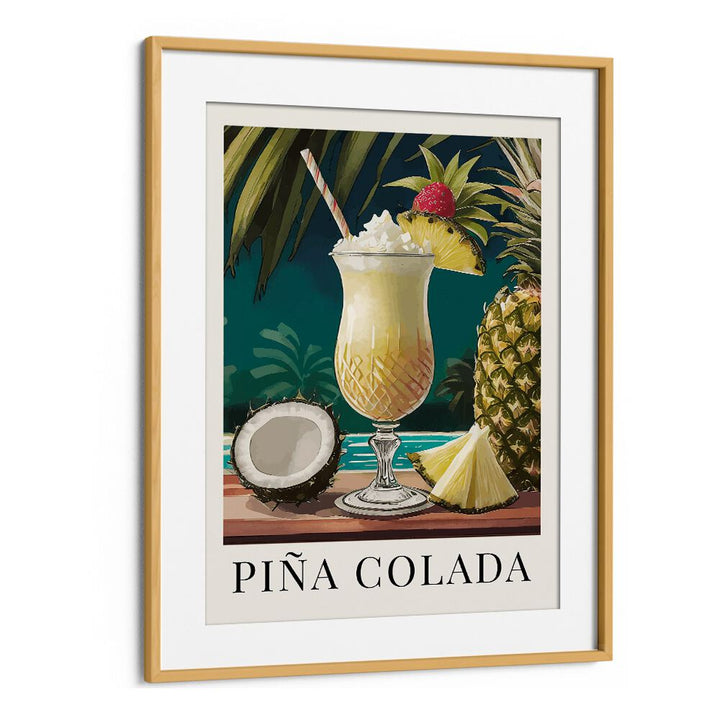 PINA COLADA BY ANDREAS MAGNUSSON, BAR POSTERS , BAR ART PRINTS