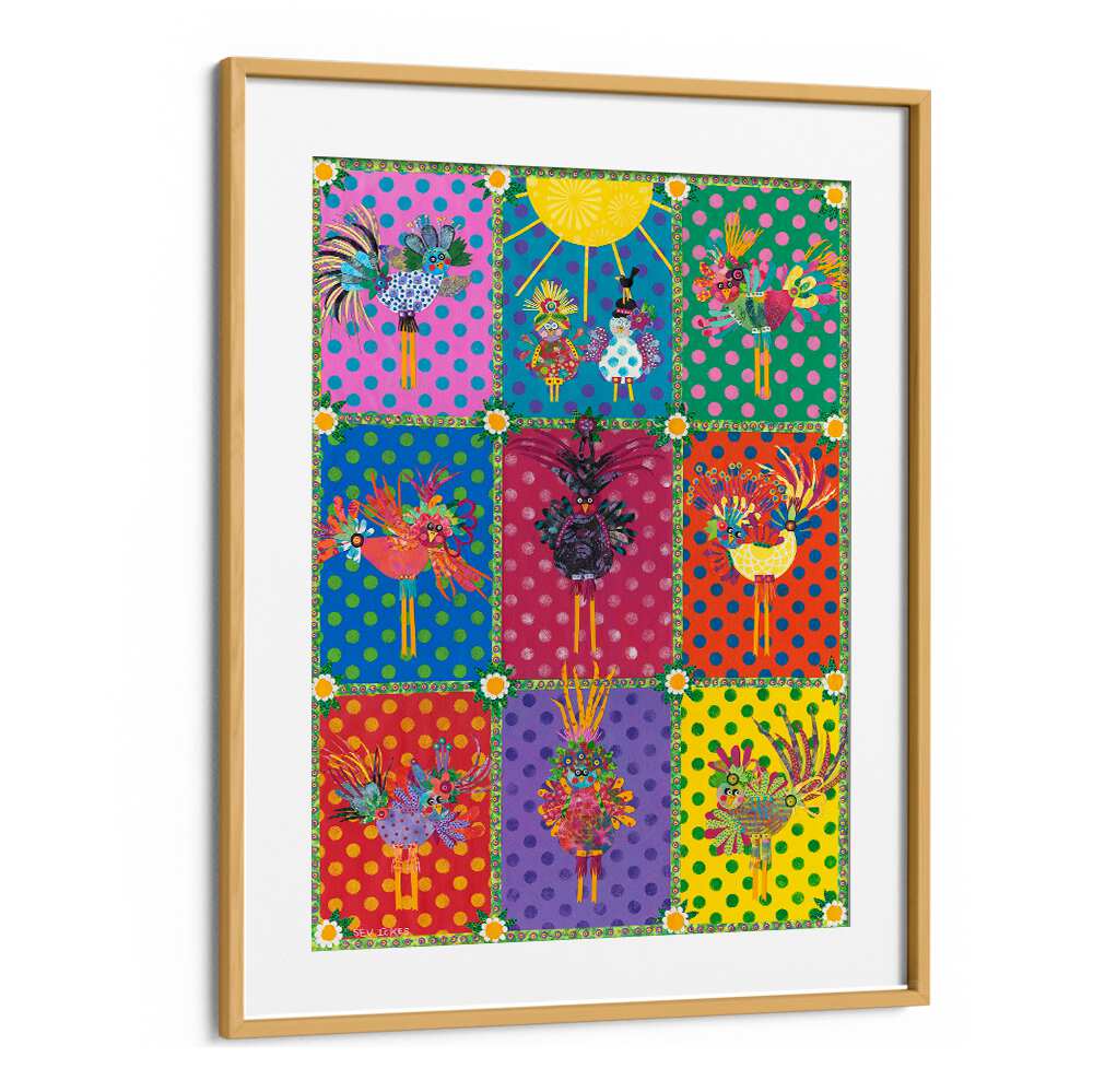 Colorful BIRDS, KIDS ROOM PAINTINGS bring joy and whimsy to your child's space, perfect for sparking imagination.
