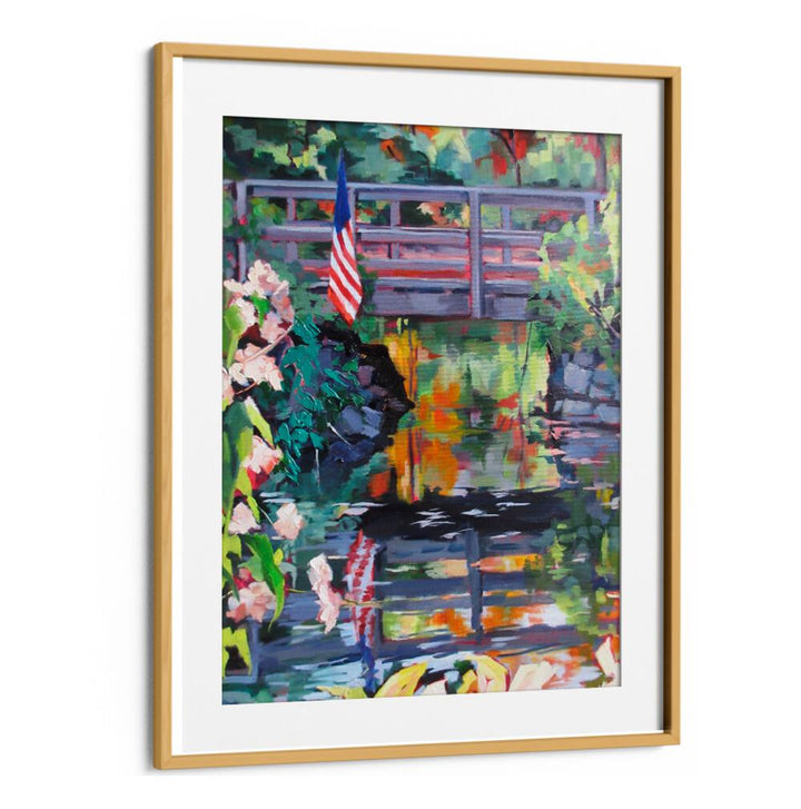 JULY 4 IN PRINCETON , LANDSCAPE PAINTINGS