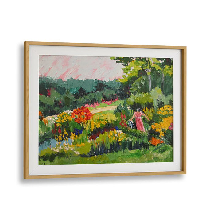 PLANTING A GARDEN , LANDSCAPE PAINTINGS