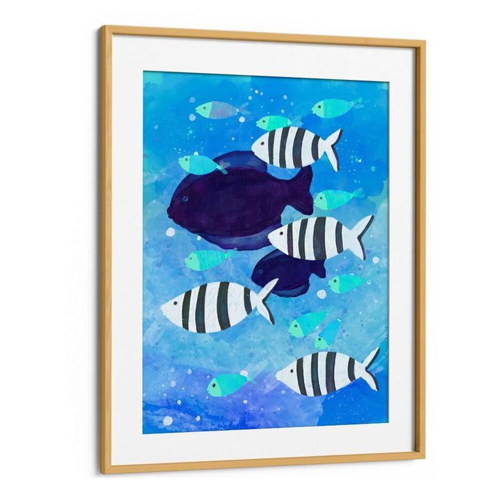 FISHES , BEACH PRINTS , COASTAL WALL ART PRINTS