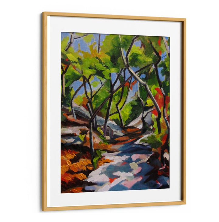 PATH AT THE JERSEY SHORE , LANDSCAPE PAINTINGS
