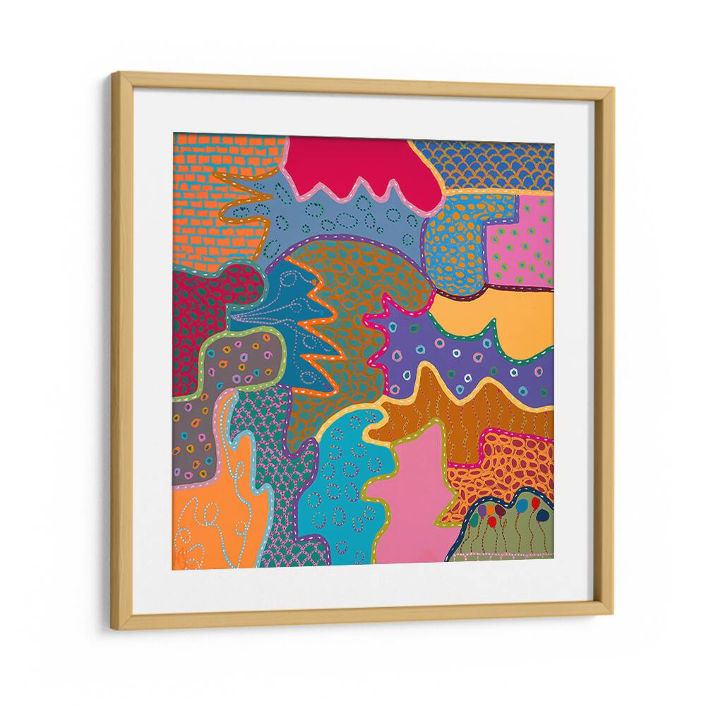 COLOUR WARMS THE SOUL II , PATTERN ART PRINTS