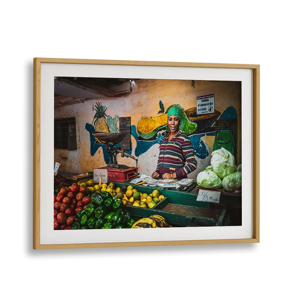 Vibrant street scene showcasing local produce, part of COLORS OF HAVANA, PHOTOGRAPHY PRINTS collection.