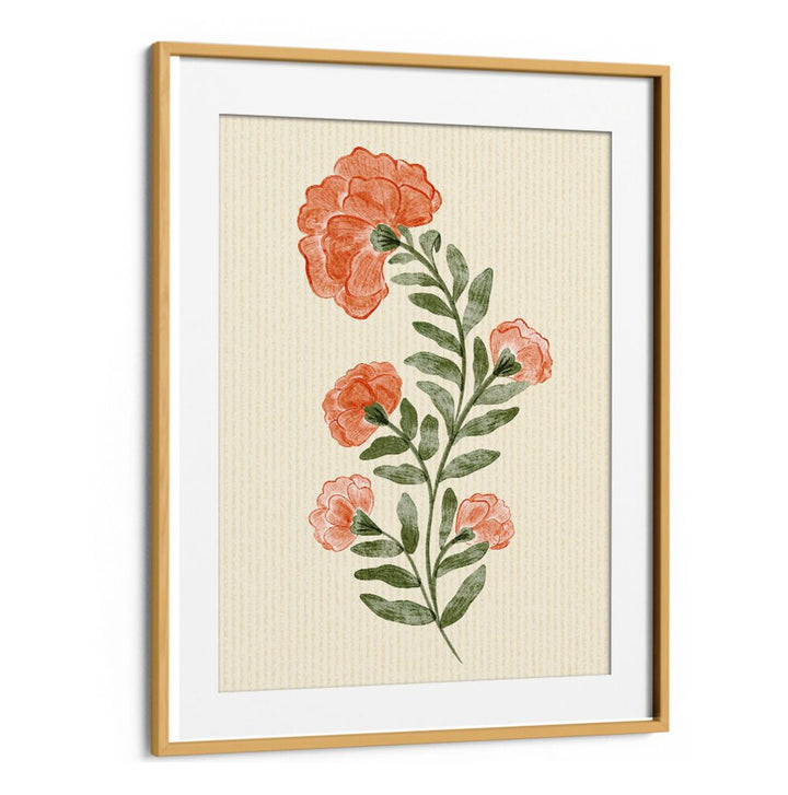 MARIGOLD FLOWERS , FLORAL FLOWER PAINTINGS