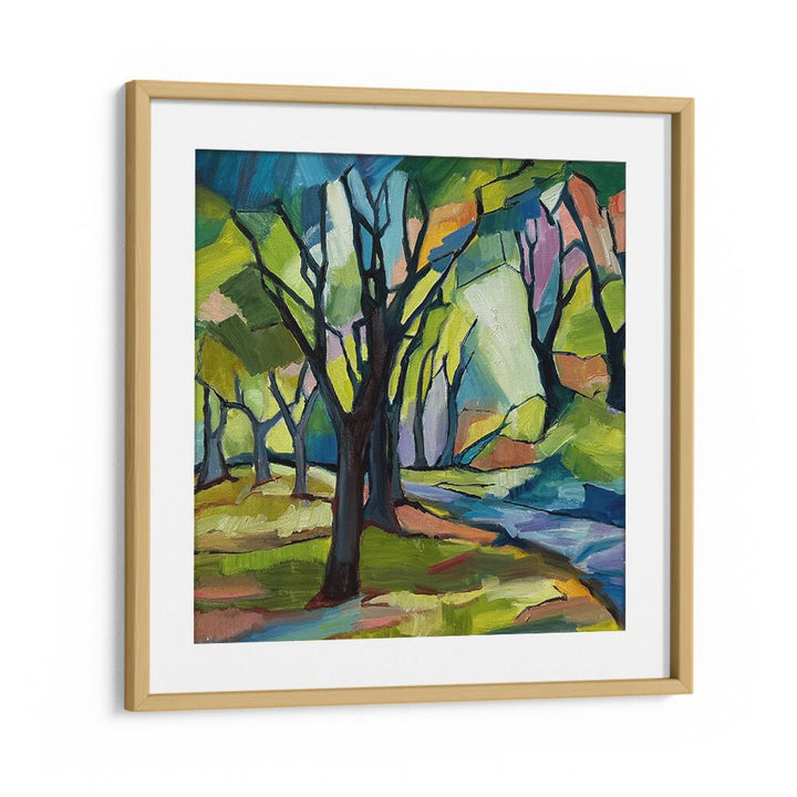 SHADOWY PATH , LANDSCAPE PAINTINGS