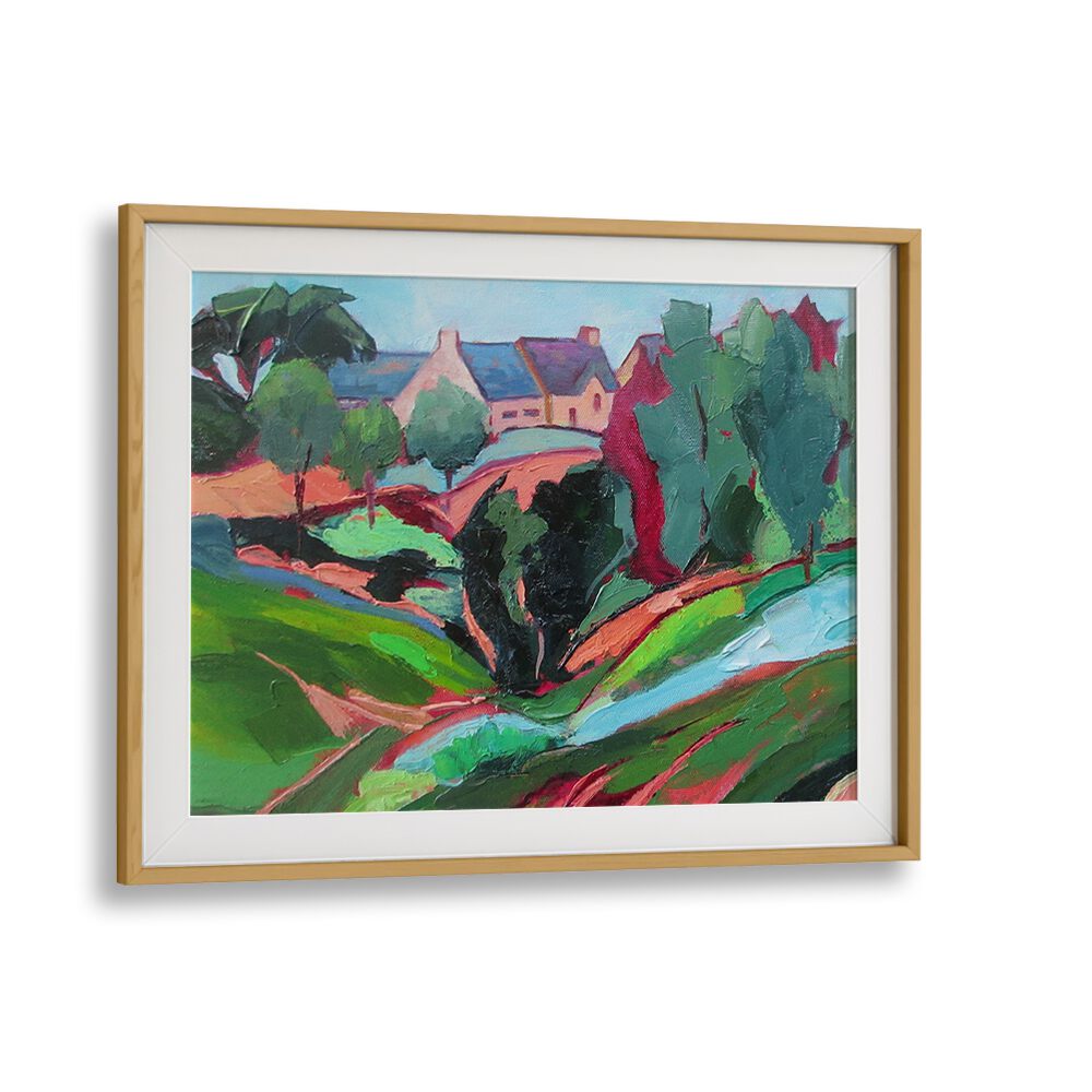WALK IN THE COUNTY , LANDSCAPE PAINTINGS
