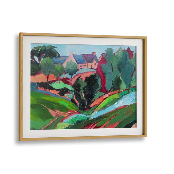 WALK IN THE COUNTY , LANDSCAPE PAINTINGS