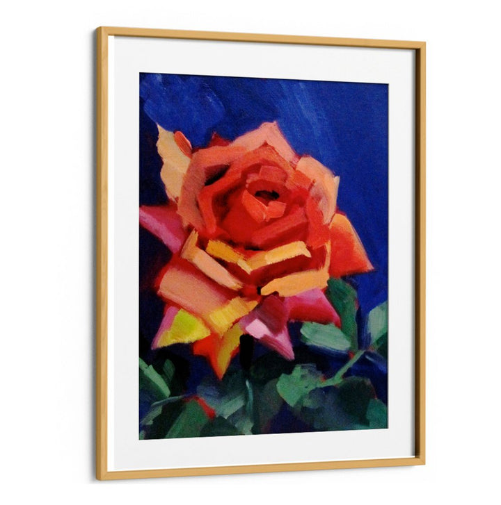 BLUSHING ROSE , FLORAL FLOWER PAINTINGS