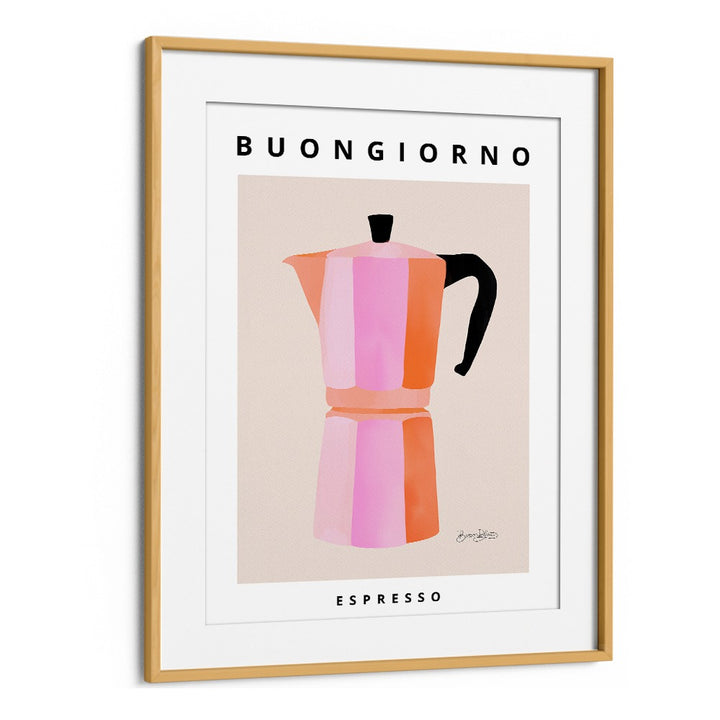 BUONGIORNO ESPRESSO BY BAROO BLOOM , CAFE ART PRINTS , CAFE POSTERS