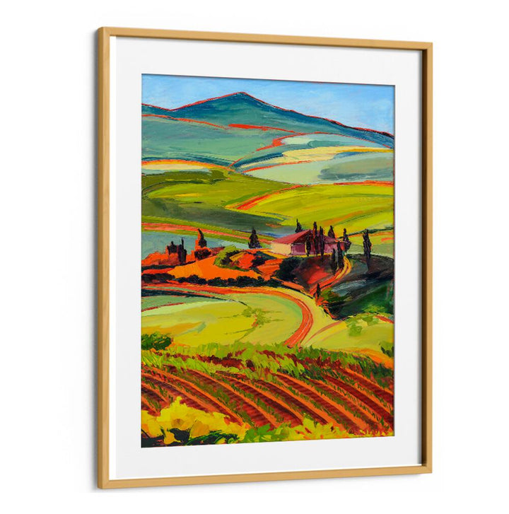 TUSCAN HILLS , LANDSCAPE PAINTINGS