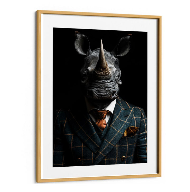 WILD SUITS - RHINOCEROS , ANIMAL PAINTINGS