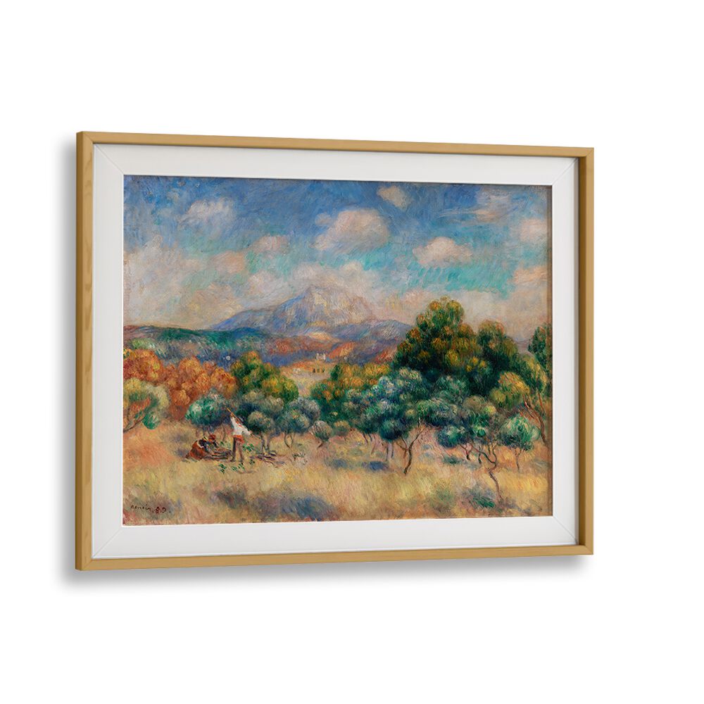 MOUNT OF SAINTE-VICTOIRE (1888–1889) , VINTAGE PAINTINGS