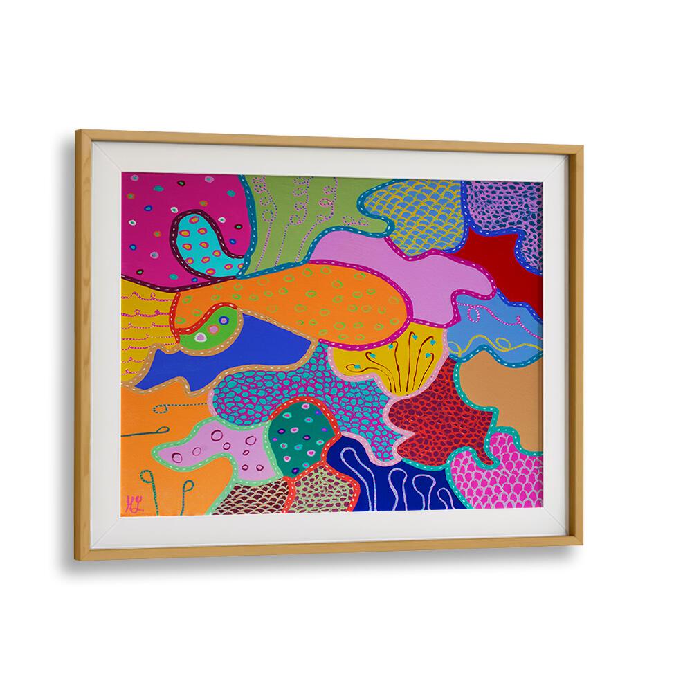 COLOURS OF ANOTHER WORLD , PATTERN ART PRINTS