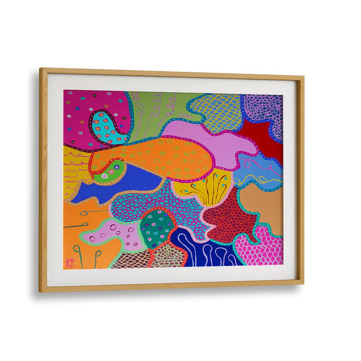 COLOURS OF ANOTHER WORLD , PATTERN ART PRINTS