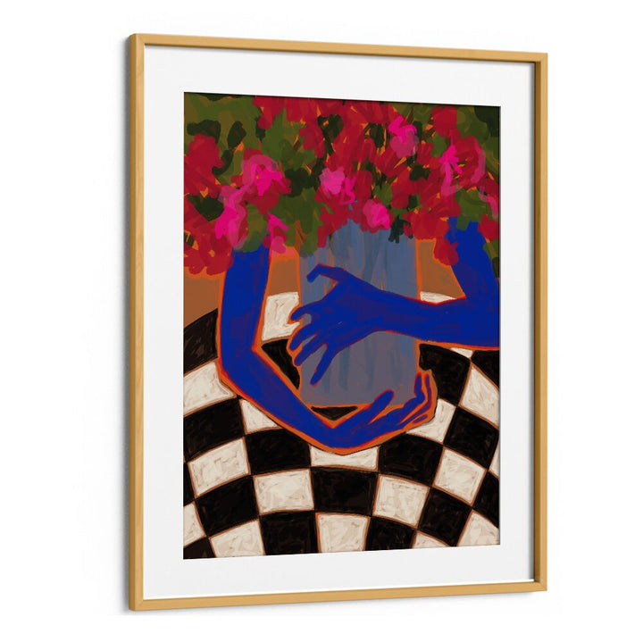 IN  THE MORNING , FLORAL FLOWER PAINTINGS