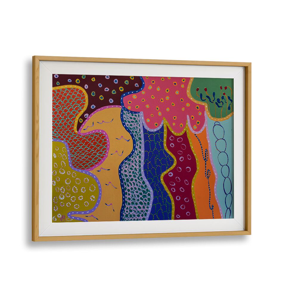 MOONLIGHTING II , PATTERN ART PRINTS