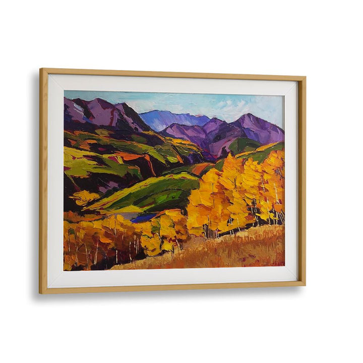 COTTON WOODS , LANDSCAPE PAINTINGS
