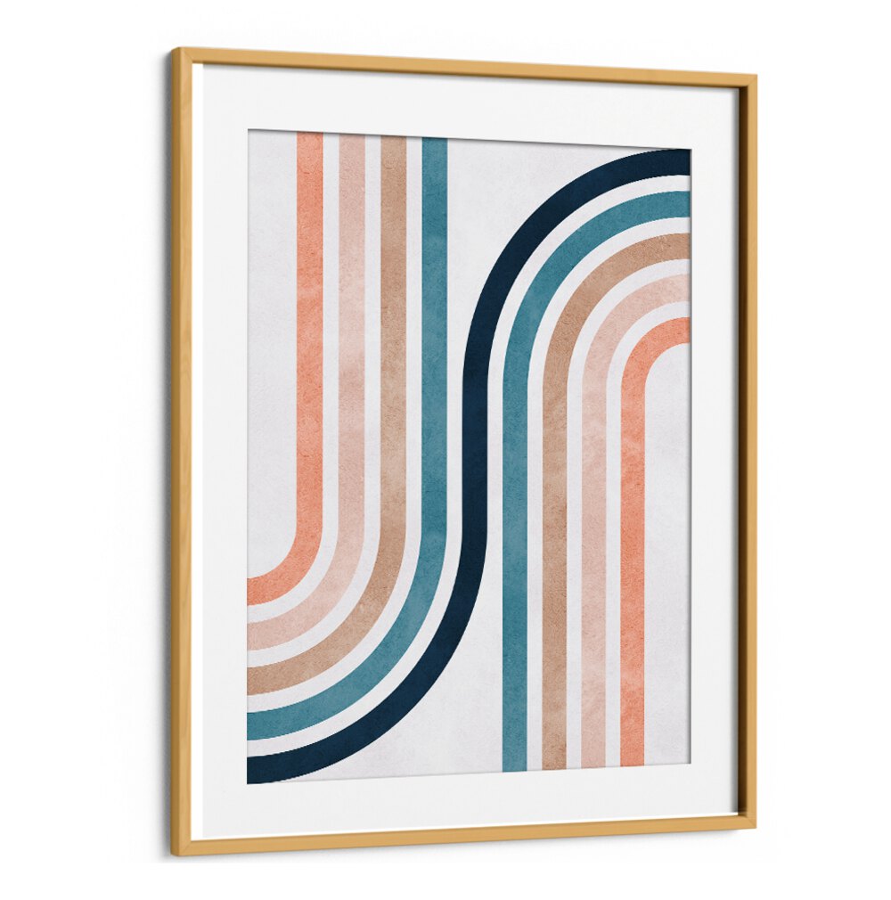 Stylish LINES AND ARCS, GEOMETRIC ART PRINTS featuring vibrant colors, perfect for modern decor and creative inspiration.